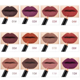 12 Colors  Matte Lip Liner pen use with lipstick Long Lasting