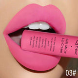 Matte Nude Lipstick Lipkit Pigment Dark Red Black Long Lasting