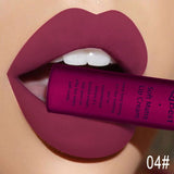 Matte Nude Lipstick Lipkit Pigment Dark Red Black Long Lasting