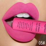 Matte Nude Lipstick Lipkit Pigment Dark Red Black Long Lasting
