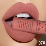 Matte Nude Lipstick Lipkit Pigment Dark Red Black Long Lasting