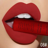 Matte Nude Lipstick Lipkit Pigment Dark Red Black Long Lasting