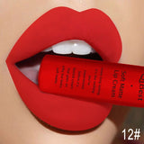 Matte Nude Lipstick Lipkit Pigment Dark Red Black Long Lasting