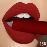 Matte Nude Lipstick Lipkit Pigment Dark Red Black Long Lasting