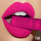 Matte Nude Lipstick Lipkit Pigment Dark Red Black Long Lasting