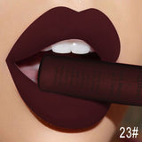 Matte Nude Lipstick Lipkit Pigment Dark Red Black Long Lasting