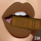 Matte Nude Lipstick Lipkit Pigment Dark Red Black Long Lasting