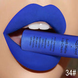 Matte Nude Lipstick Lipkit Pigment Dark Red Black Long Lasting