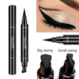1 PCs Double-ended Liquid Eyeliner Big Small Eyeliner Stamp