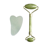 Rose Quartz Face Massage Roller Natural