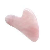 Rose Quartz Face Massage Roller Natural