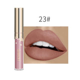 QIBEST Liquid Lipstick Waterproof Lipgloss 24 Color Lipgloss