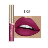 QIBEST Liquid Lipstick Waterproof Lipgloss 24 Color Lipgloss