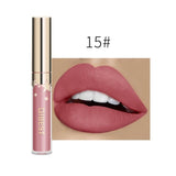 QIBEST Liquid Lipstick Waterproof Lipgloss 24 Color Lipgloss