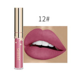 QIBEST Liquid Lipstick Waterproof Lipgloss 24 Color Lipgloss