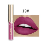 QIBEST Liquid Lipstick Waterproof Lipgloss 24 Color Lipgloss