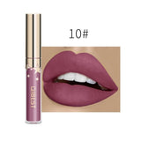 QIBEST Liquid Lipstick Waterproof Lipgloss 24 Color Lipgloss