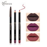 12 Colors Sexy Matte Lip Stick Lipliner Lip Liner Pencil Matt