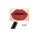 12 Colors Sexy Matte Lip Stick Lipliner Lip Liner Pencil Matt