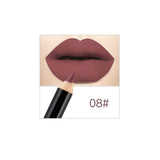 12 Colors Sexy Matte Lip Stick Lipliner Lip Liner Pencil Matt