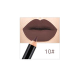12 Colors Sexy Matte Lip Stick Lipliner Lip Liner Pencil Matt