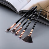 FLD5/15Pcs Makeup Brushes Set Cosmetic Powder Eye