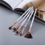 FLD5/15Pcs Makeup Brushes Set Cosmetic Powder Eye