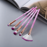 FLD5/15Pcs Makeup Brushes Set Cosmetic Powder Eye