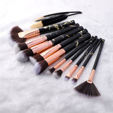 FLD5/15Pcs Makeup Brushes Set Cosmetic Powder Eye