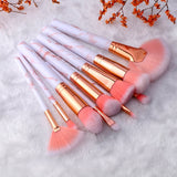 FLD5/15Pcs Makeup Brushes Set Cosmetic Powder Eye