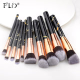 FLD5/15Pcs Makeup Brushes Set Cosmetic Powder Eye
