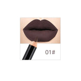 12 colors Lip Pencils Matte Lipliner Waterproof Smooth  Silk Nude Lipstick Pen