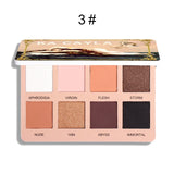 8 Colors Matte Shimmer Eyeshadow Palette Diamond Glitter