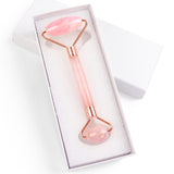 Natural Rose Quartz Roller Facial Jade Roller