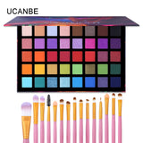 Eye Shadow Palette Colorful Artist Shimmer Glitter Matte Pigmented Powder Pressed Eyeshadow Makeup Kit