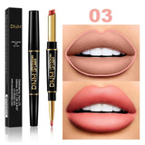 Lipstick Set Lasting Makeup 2 In 1 Maquillaje Mujer Waterproof Matte Make Up Lipstick
