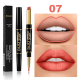 Lipstick Set Lasting Makeup 2 In 1 Maquillaje Mujer Waterproof Matte Make Up Lipstick