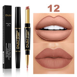Lipstick Set Lasting Makeup 2 In 1 Maquillaje Mujer Waterproof Matte Make Up Lipstick