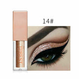 QiBest 15 Colors Glitter Liquid Eyeshadow